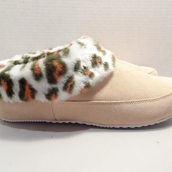 Sorel Womens Go Coffee Run Faux Fur Lined Suede Slippers NL4887-260 Size 11 NEW - Picture 1 of 5